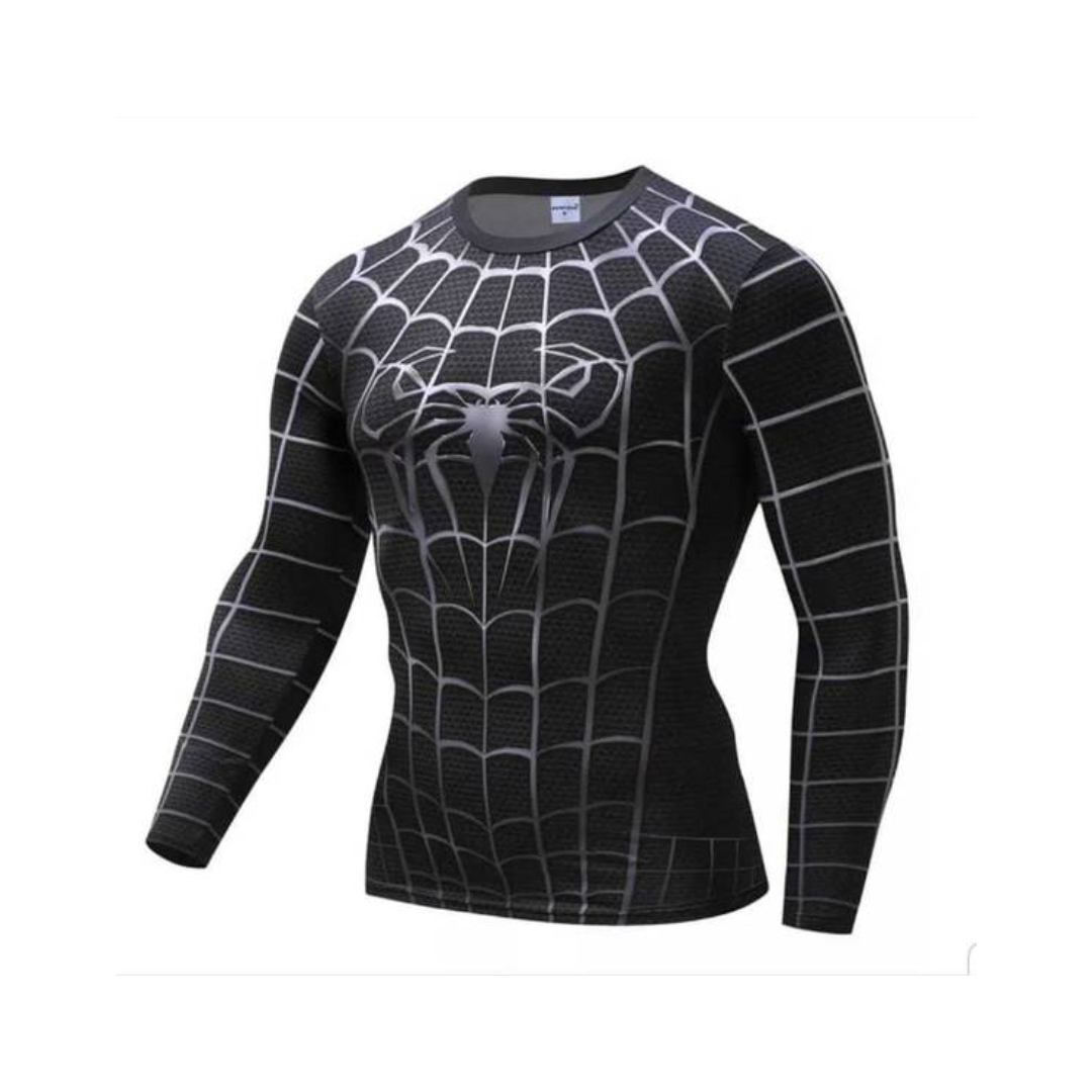 BUZOS SPIDERMAN NEGRO Perfect Body Store