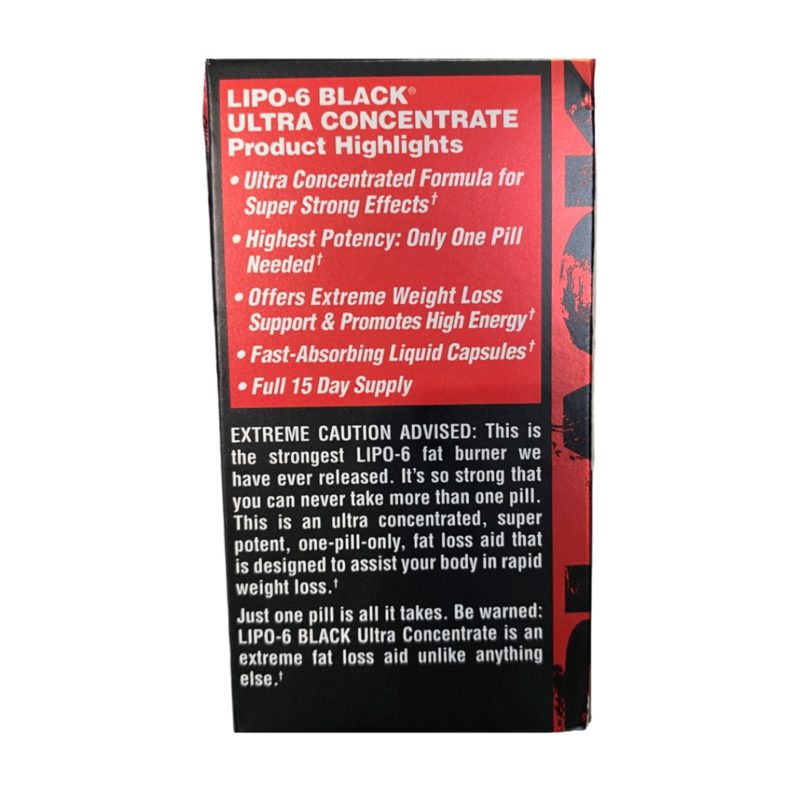 Lipo 6 Black Ultra Concentrado (Importado) Nutrex - Stb Suplementos